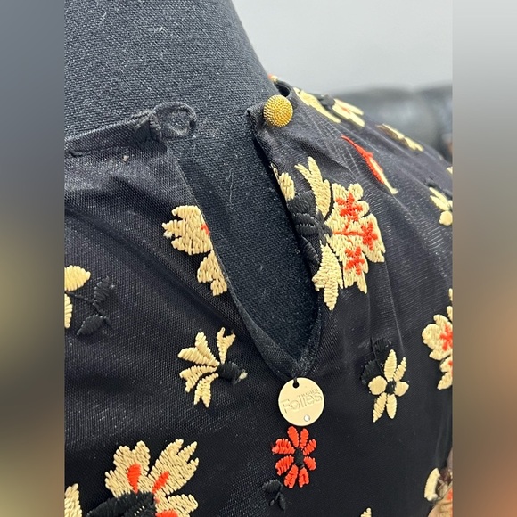 Floral Maxi Dress with Bell Sleeves - Picture 9 of 10